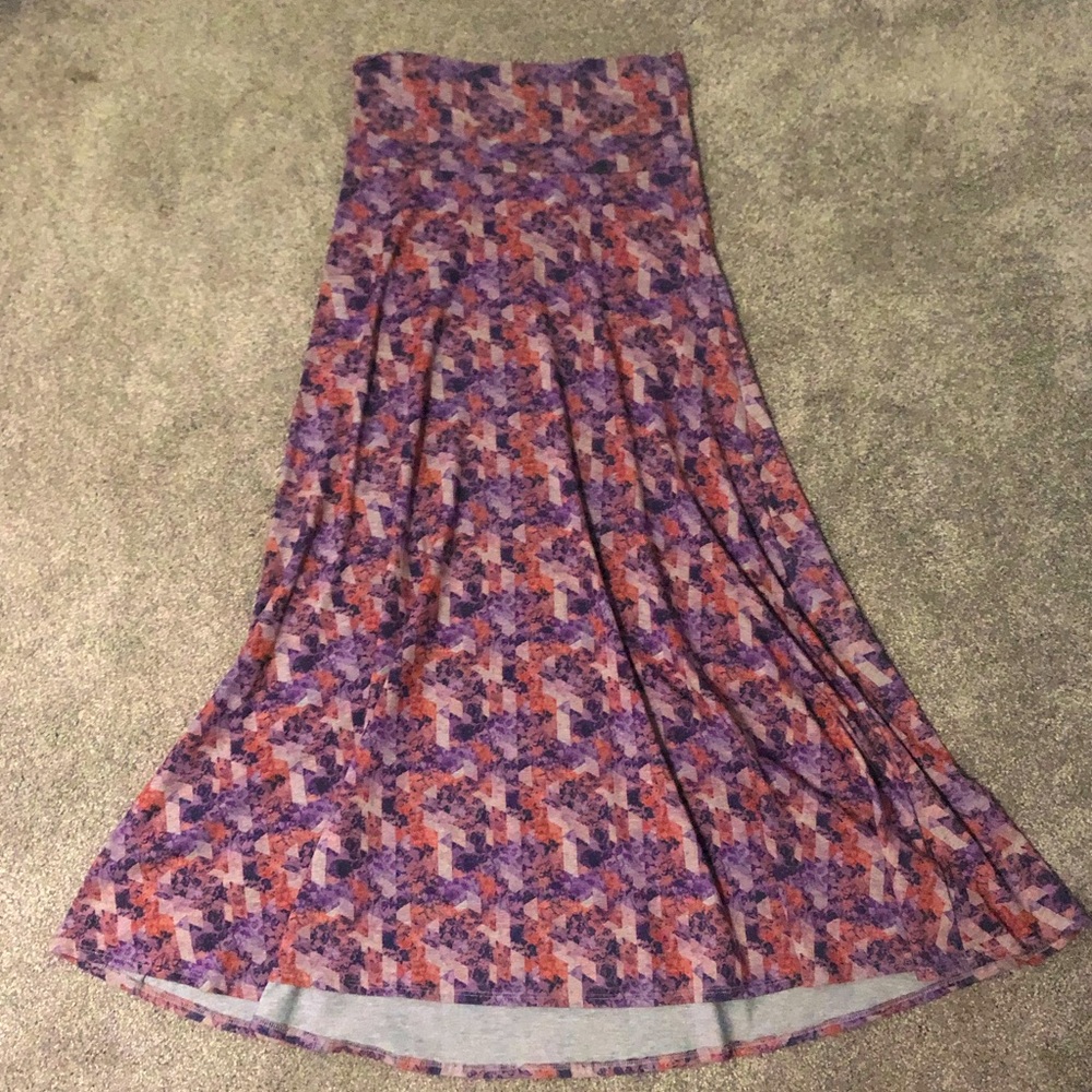 LuLaRoe Maxi Skirt Size Large